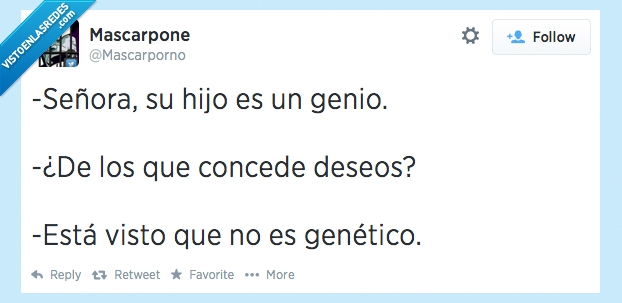 tonta,madre,señora,deseo,concede,listo,genio,genetico