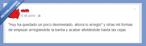 barba,nenuco,billar,afeitar,afeitando,cejas,cortar,acagar,arreglar