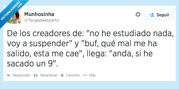 nota,tangadeesparto,estudiar,exámenes,suspender,aprobar