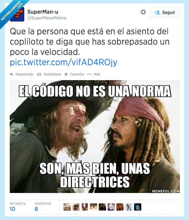 piratas del caribe,barbosa,sparrow,norma directrices,conducir,copiloto