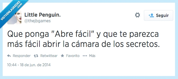 mentira,difícil,harry potter,abre fácil,cámara de los secretos