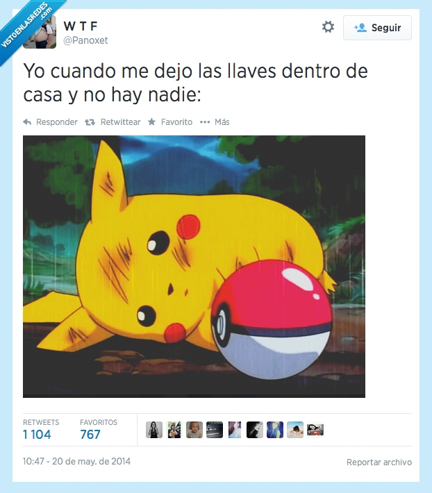 pokemon,llaves,olvidar,solo,casa,pikachu,triste,llorar,esperar,fuera