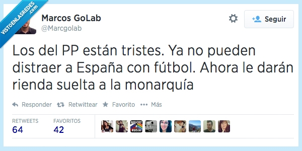 suelta,rienda,futbol,perder,rey,triste,república,monarquía,PP