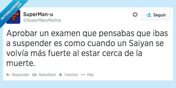 dragon ball,saiyan,muerte,exámenes,aprobar,suspender,morir,borde,cerca