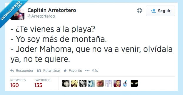 mahoma,montaña,playa,olvidala,quiere,querer,amor
