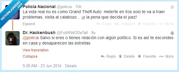 policía,PPSOE,GTA,estrella,esconder,casa,politico,desaparecer,calabozo,juez