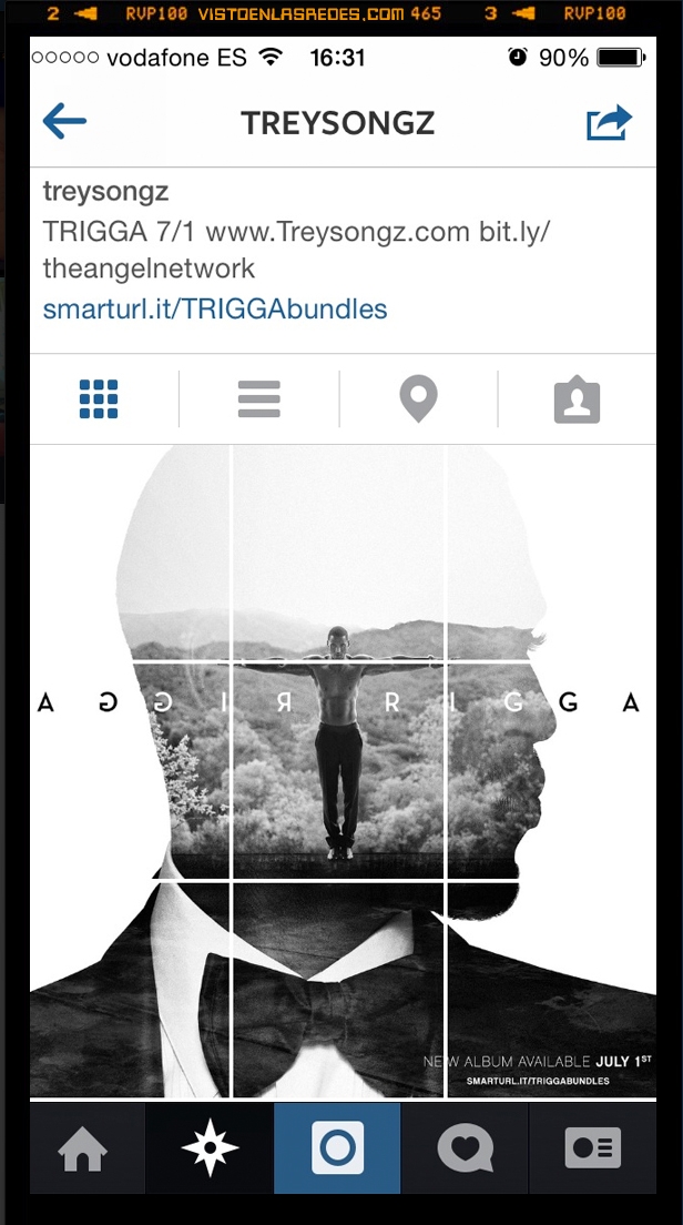 perfil,timeline,orden,treysongz,CD,caratula,montaje,foto,instagram