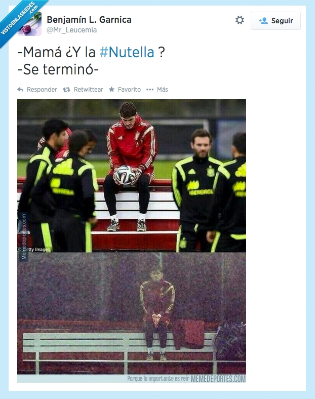 tristeza,nutella,casillas,acabado,iker