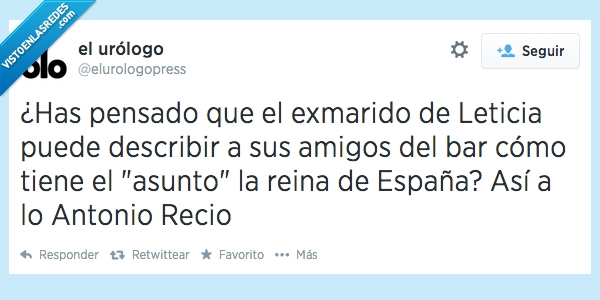 Antonio Recio,bar,amigos,Leticia,reina,exmarido,asunto,entrepierna,divorciado,divorcio,divorciada