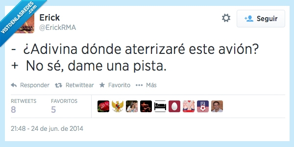 adivina,avion,twitter,aterrizar,pista