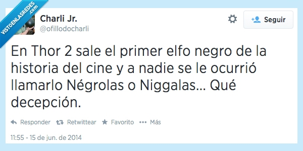 thor,cine,elfo,negro,twitter,negrolas,nombre,primero