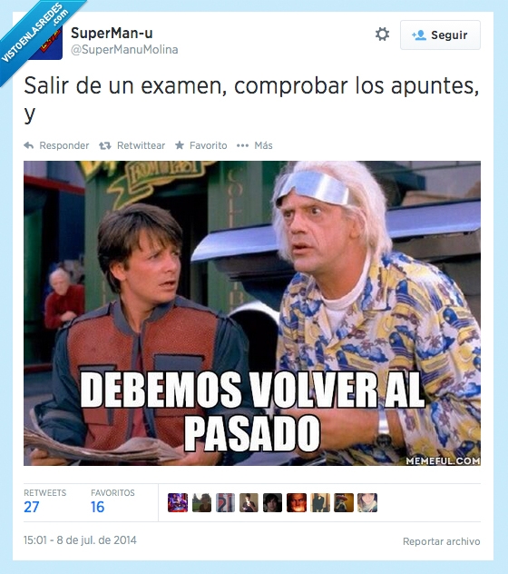 regreso al futuro,doc,examen,apuntes