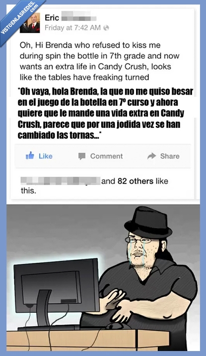 aplaudir,aplauso,ejemplo,gordo granudo,juego de la botella,rechazados,rechazar,resentido,resquemor