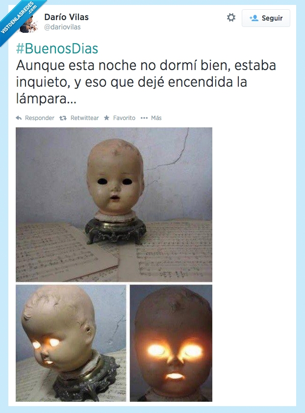 lampara,bombilla,porcelana,Iniesta,insomnio,pánico,gusiluz,muñeco,terror