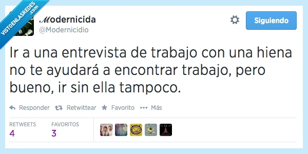 hiena,drogas,trabajo,anuncio,modernicidio,entrevista