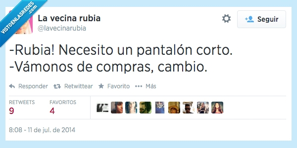 humor absurdo,malentendidos,rubias,corto,cambio,pantalon