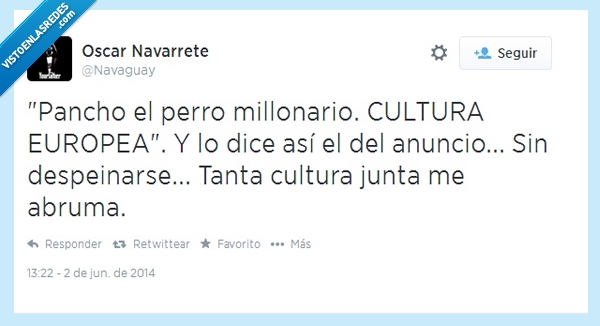 390854 - Cultura europea, sí señor por @navaguay