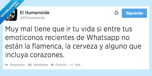 twitter,vida,emoticonos,whatsapp,cerveza,flamenca,corazon