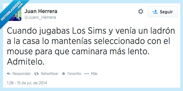 Sims,Ladrón,Manía,Truco,Admitelo,videojuego,parar,lento,policia