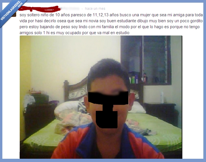 contacto,años,diez,ligar,niño,gordito,etiqueta,facebook,niños