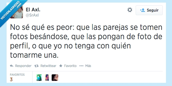 Amor,fotos,besos,facebook,forever alone,pesados,solo,soledad,soltero,subir,pareja,novios