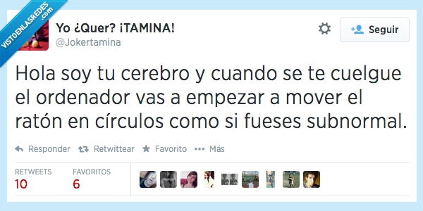 cuelgue,colgar,humor,ratón,ordenador,cerebro,mover