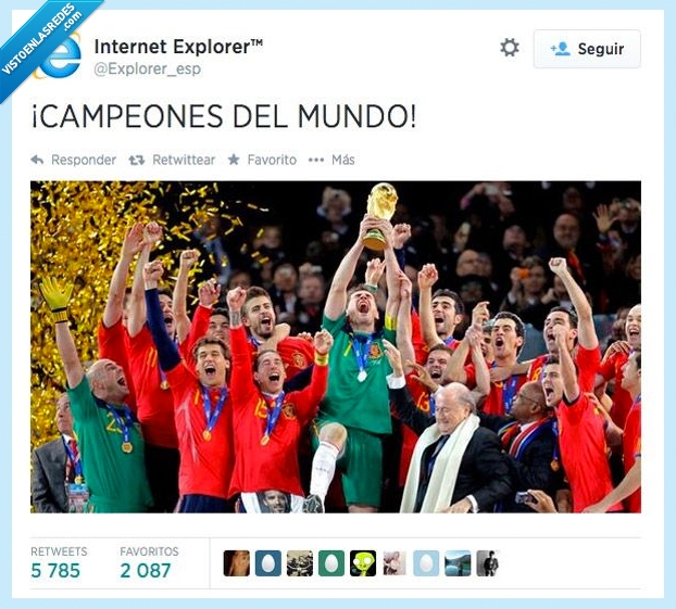 lentitud,internet explorer,españa campeon,mundial,futbol