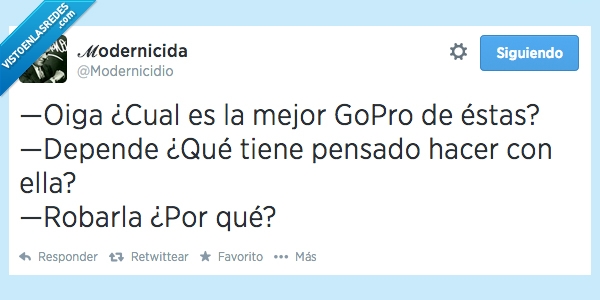 mejor,robar,Decathlon,modernicidio,GoPro,comprar,tienda