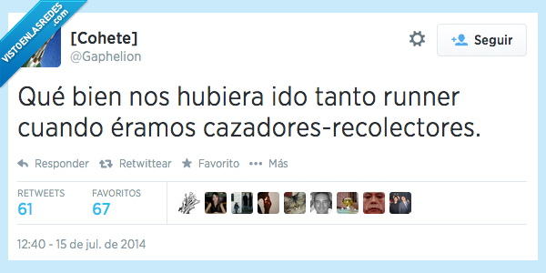 correr,runner,cazador,recolector,cansar,corredores