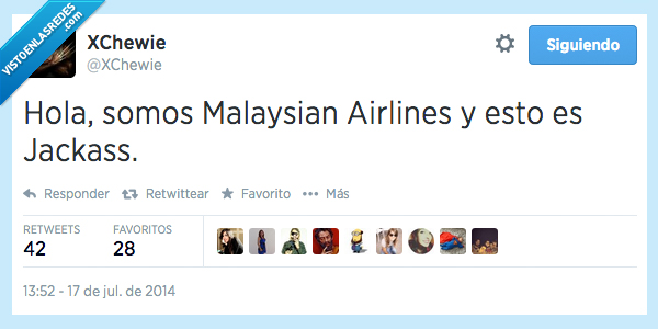 estrellar,accidente,avion,airlines,malasia,malaysian,jackass
