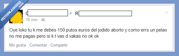 cani,choni,vakas,vacaciones,pagar,deuda,aborto,novia