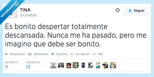 tweet,twitter,vida,descansado,dormir,bonito