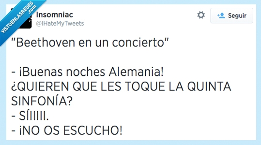 Alemania,Beethoven,Concierto,Público,Sinfonía,Sordo,Twitter
