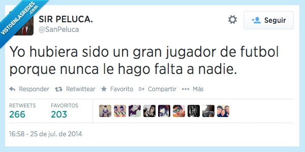 falta,futbolista,no le hago falta a nadie,san peluca,solo,soledad