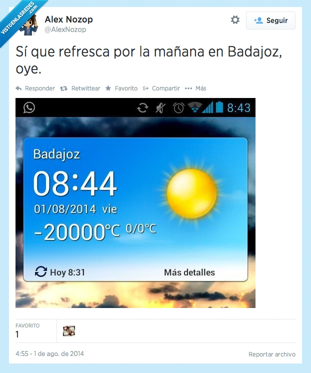grados,temperatura,refrescar,Badajoz,-20000,movil,tiempo,frio,verano