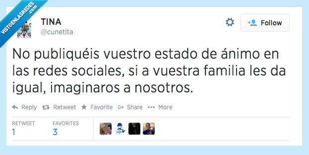 consejo,twitter,publicar,vida,estado de ánimo,familia