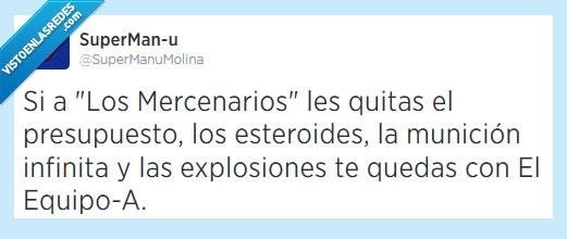 los mercenarios,presupuesto,munición infinita,equipo a,esteroides