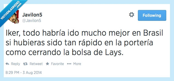 fútbol,boom,zasca,iker casillas,patatas,lays,mundial