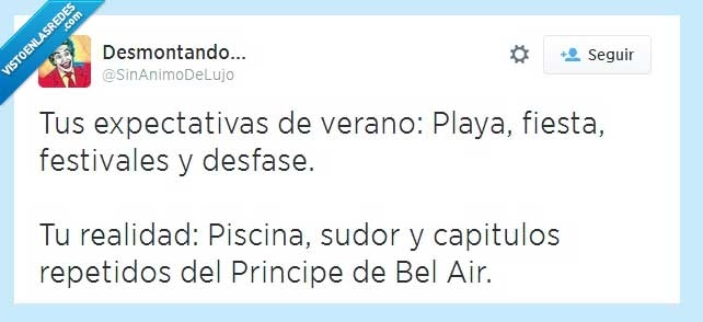 prínicpe de bel air,sofa,festivales,fiesta,playa,verano,expectativas,vacaciones