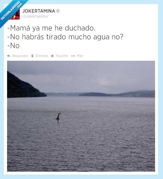 Mama,ducha,agua,humor