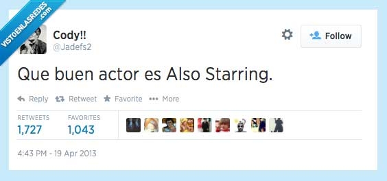 actor,also starring,películas