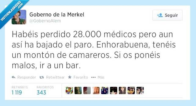merkel,rajoy,cis,epa,paro,medico,Gripe