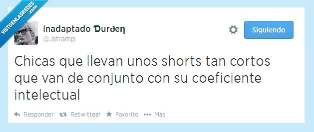 moda,coeficiente,inteligencia,shorts