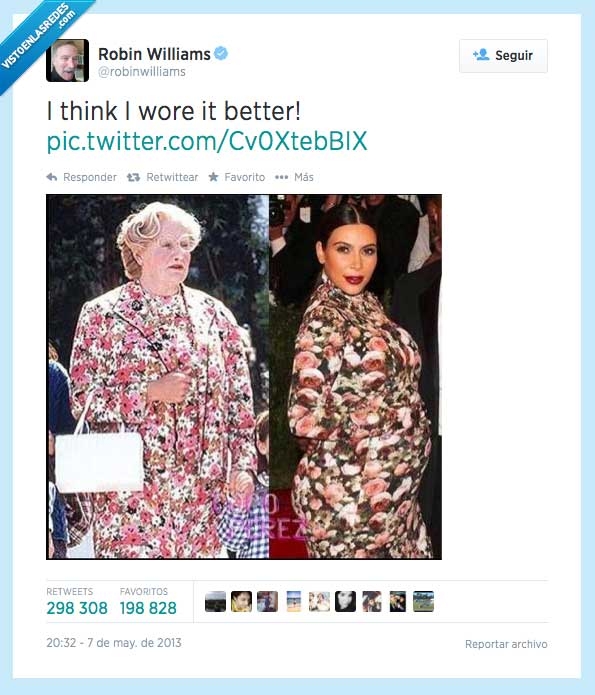 comedia,humor,vestido,robin williams,dep,rip