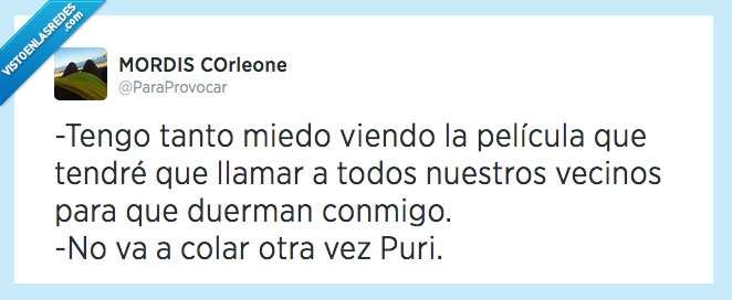 pillina,dormir,vecinos,película,no cuela