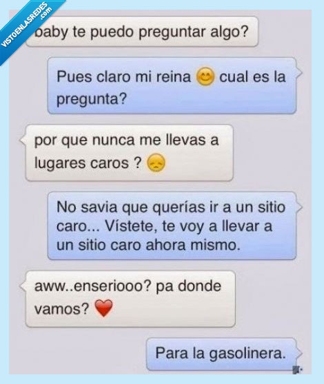 gasolinera,sitio caro,pareja,amor