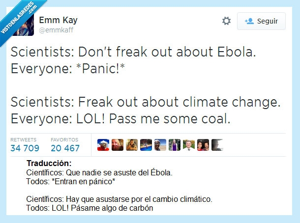 ebola,cambio,climatico,calentamiento,global,tuit