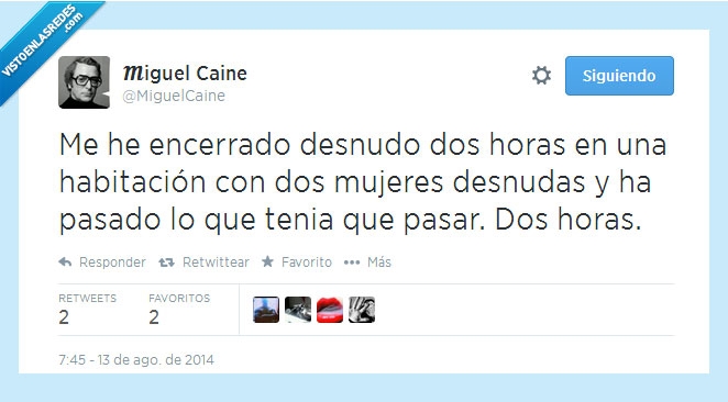 Encerrado,Mujeres,Dos horas,Pasar