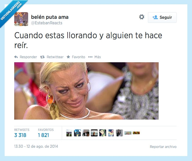 monstruo,reír,llorar,belén esteban,cara