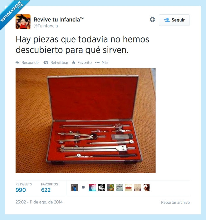 arma blanca,compás,piezas,dolor,clavar